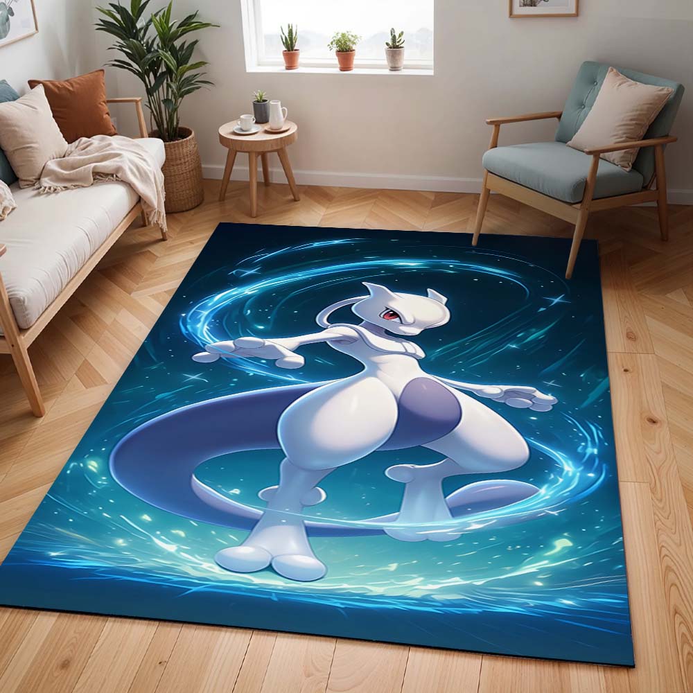 Mewtu Pokémon - Mewtwo Pokemon 15 Teppich - TOK