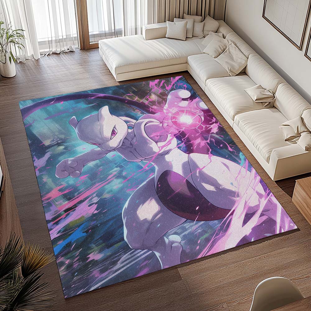 Mewtu Pokémon - Mewtwo Pokemon 19 Teppich - TOK – Bild 2