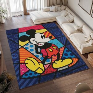 Alternative view of Micky Maus – Romero Britto Teppich - TOK