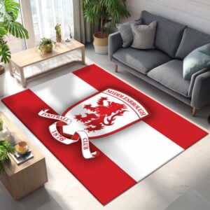 Alternative view of Middlesbrough FC EFL Championship 15 Teppich