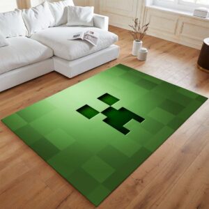 Alternative view of Minecraft Creeper Gesicht Teppich - TOK