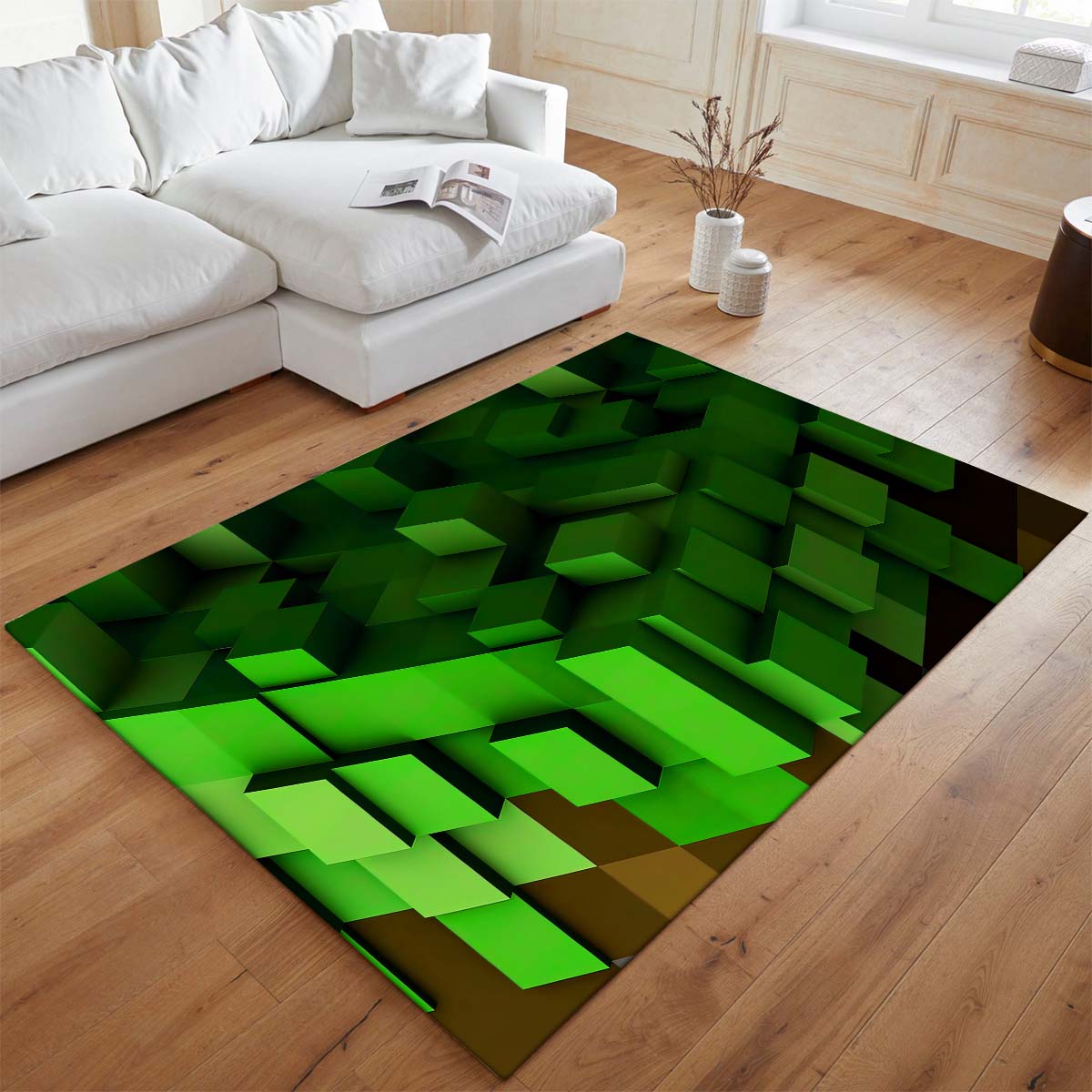 Minecraft Grasblock 2 Teppich - TOK – Bild 2