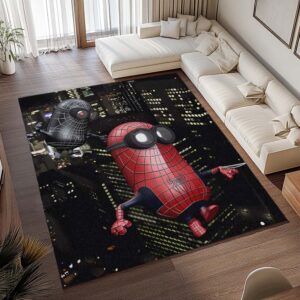 Alternative view of Minion Spider-Man Teppich - TOK