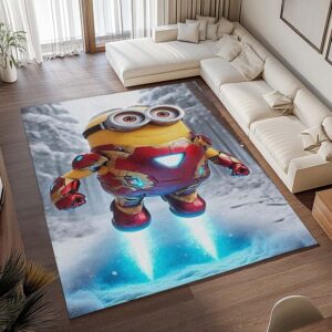 Alternative view of Minions – Iron-Man Teppich - TOK