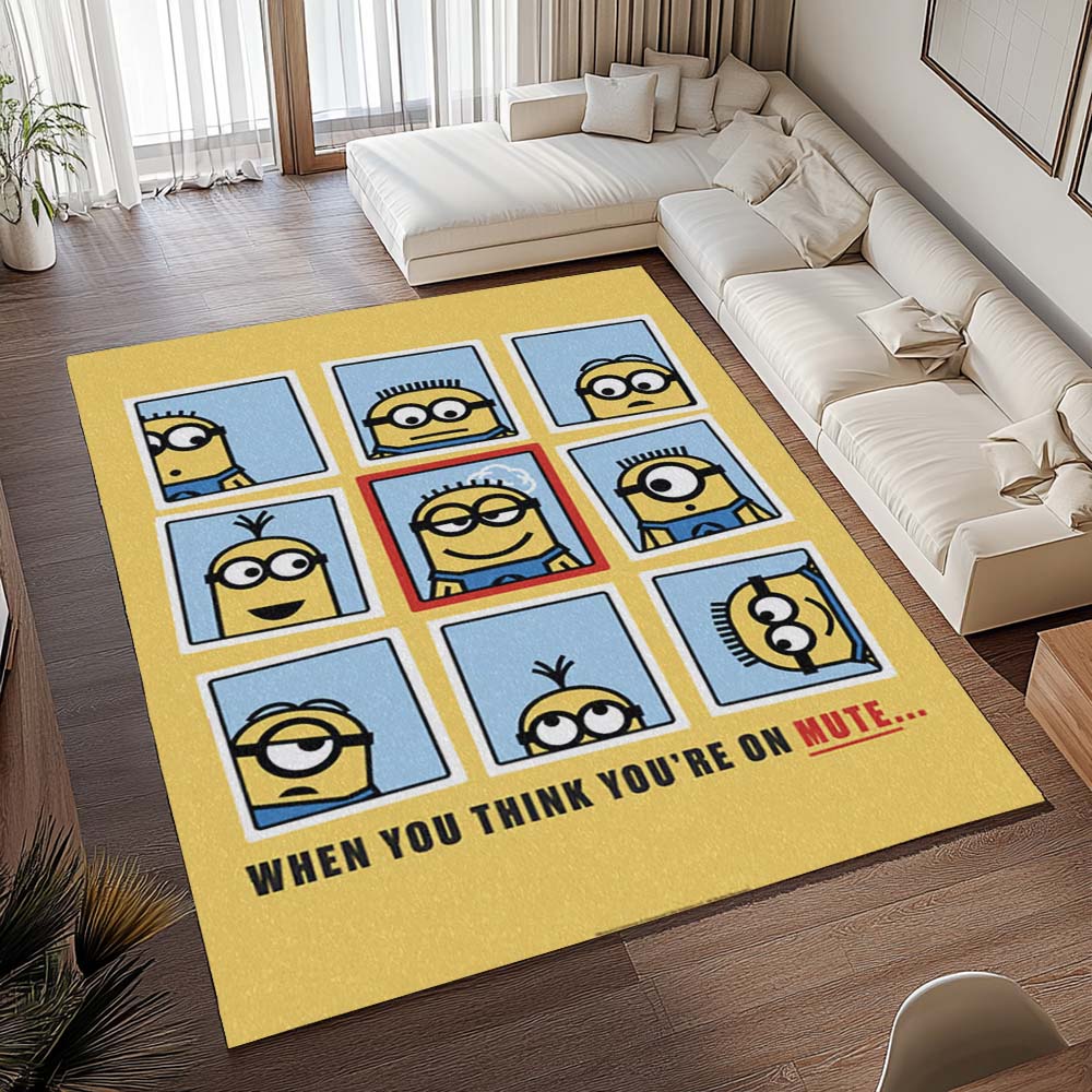 Minions – Wenn du denkst, du bist auf Stumm geschaltet Teppich - TOK – Bild 2