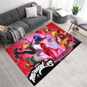 Miraculous Ladybug – Alle Charaktere 05 Teppich - TOK