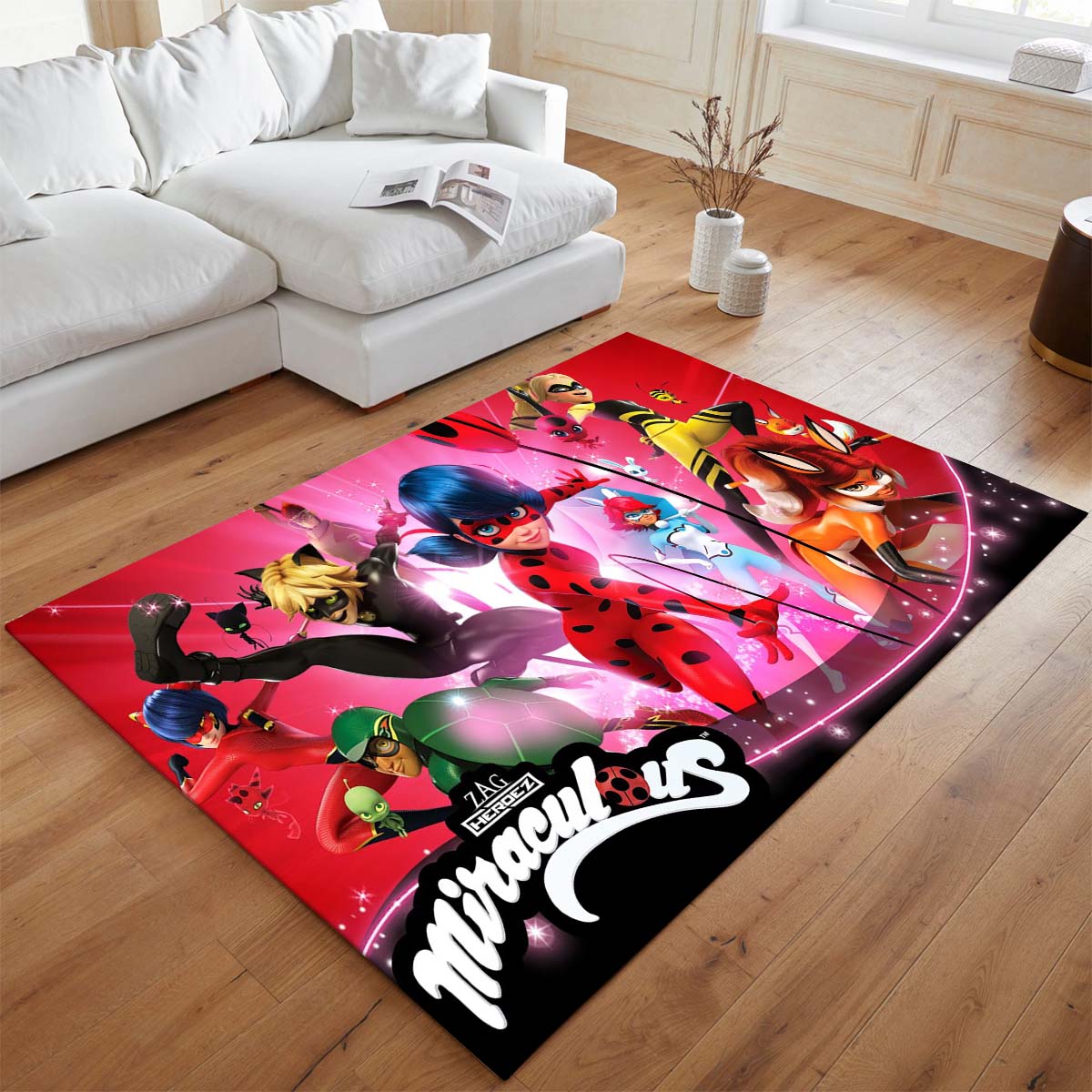 Miraculous Ladybug – Alle Charaktere 05 Teppich - TOK – Bild 2
