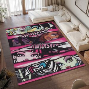 Alternative view of Monster High – Alle Charaktere 14 Teppich - TOK