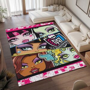 Alternative view of Monster High – Alle Charaktere 15 Teppich - TOK