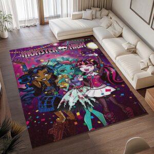 Alternative view of Monster High – Alle Charaktere 17 Teppich - TOK
