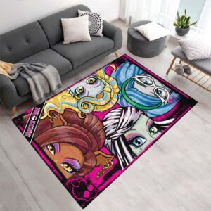 Monster High – Alle Charaktere 20 Teppich - TOK