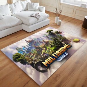 Alternative view of MultiBiom Minecraft 02 Teppich - TOK
