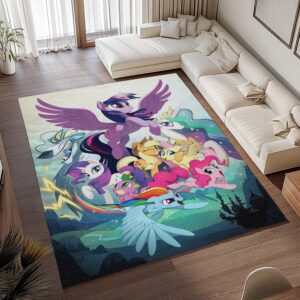 Alternative view of My Little Pony – Alle Charaktere 10 Teppich - TOK