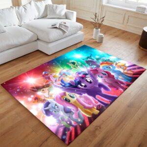 Alternative view of My Little Pony – Alle Charaktere 13 Teppich - TOK