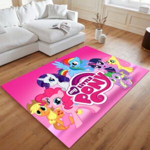 Alternative view of My Little Pony – Alle Charaktere 14 Teppich - TOK