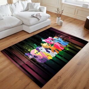 Alternative view of My Little Pony – Alle Charaktere 17 Teppich - TOK
