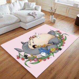 Alternative view of Mein Nachbar Totoro Alle Charaktere 22 Teppich - TOK