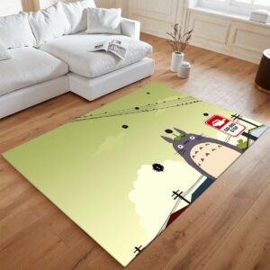 Alternative view of Mein Nachbar Totoro Alle Charaktere 28 Teppich - TOK