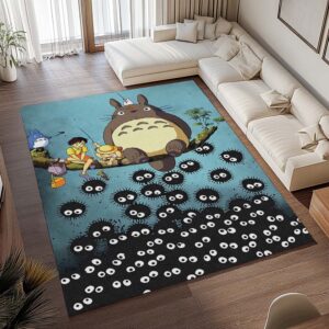 Alternative view of Mein Nachbar Totoro Alle Charaktere 40 Teppich - TOK