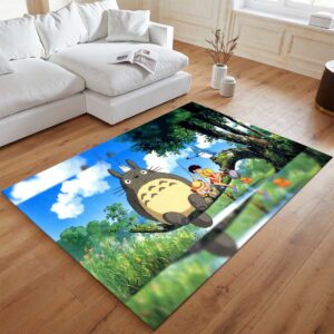 Alternative view of Mein Nachbar Totoro Alle Charaktere 7 Teppich - TOK