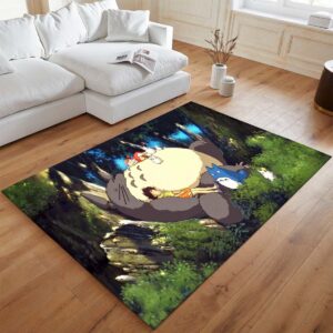 Alternative view of Mein Nachbar Totoro Alle Charaktere 9 Teppich - TOK