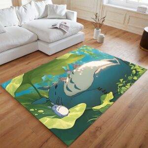 Alternative view of Mein Nachbar Totoro schlafend Teppich - TOK