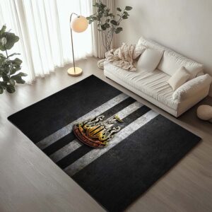 Newcastle United FC Premier League Goldenes Logo Teppich