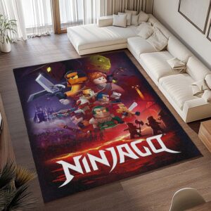 Alternative view of Ninjago Alle Charaktere 1002 Teppich - TOK