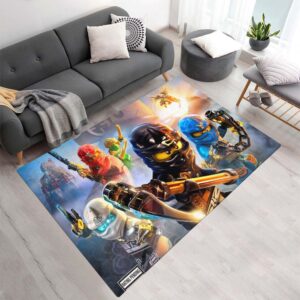 Ninjago Alle Charaktere 1003 Teppich - TOK