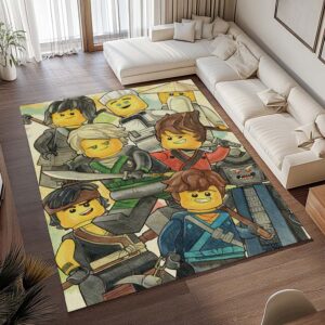 Alternative view of Ninjago Alle Charaktere 1015 Teppich - TOK