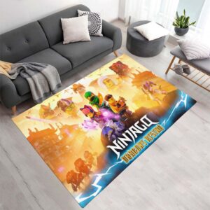 Ninjago Drachen Erwachen Alle Charaktere 102 Teppich - TOK