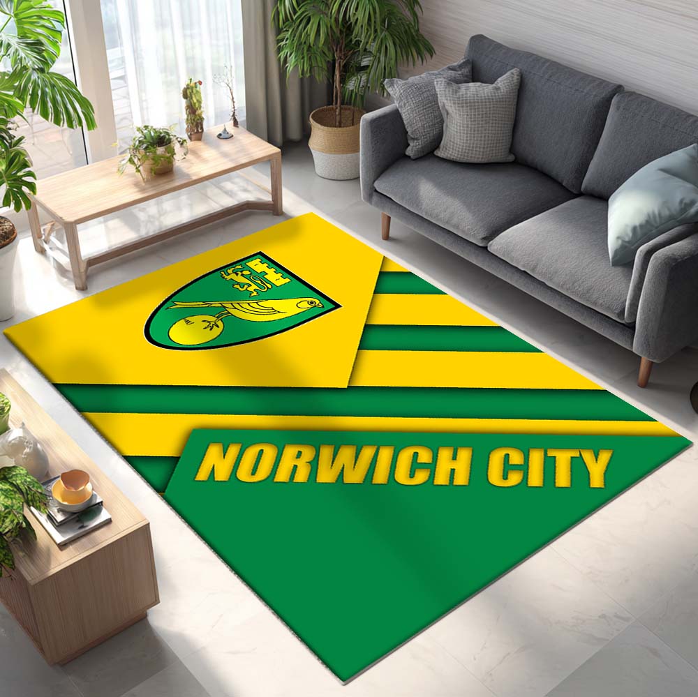 Norwich City FC EFL Championship 14 Teppich – Bild 2