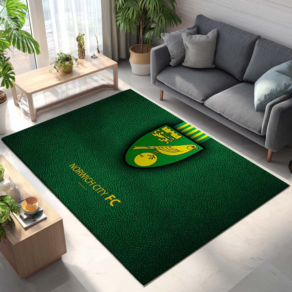 Norwich City FC EFL Championship 17 Teppich – Bild 2
