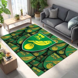 Alternative view of Norwich City FC EFL Championship 18 Teppich