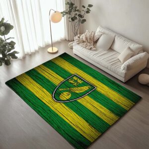 Norwich City FC EFL Championship Holz Teppich