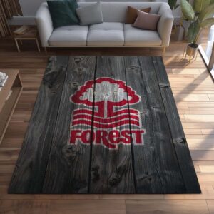 Alternative view of Nottingham Forest Fußballclub 14 Teppich