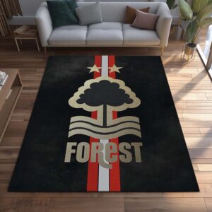 Alternative view of Nottingham Forest Fußballclub 15 Teppich