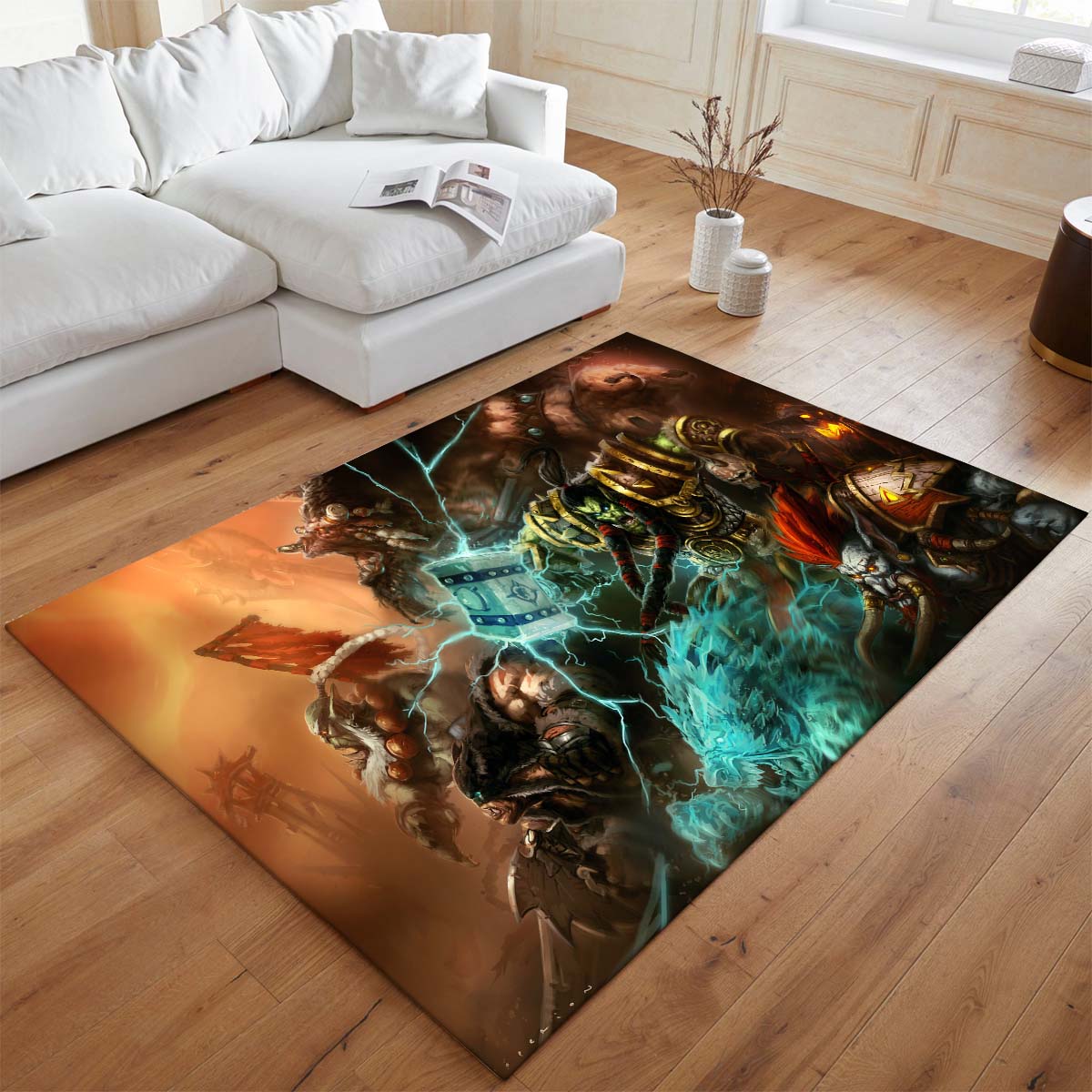 Thrall Ork World of Warcraft Teppich - TOK – Bild 2
