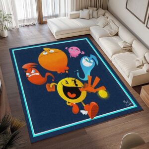 Alternative view of Pac-Man und Geister Teppich - TOK