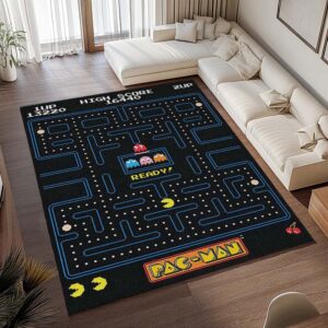 Alternative view of Pac-Man Spiel Highscore Nach oben Bildschirm Bereit Teppich - TOK