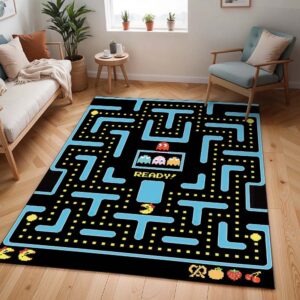 Pac-Man Spiel Pac-Man-Labyrinth Teppich - TOK
