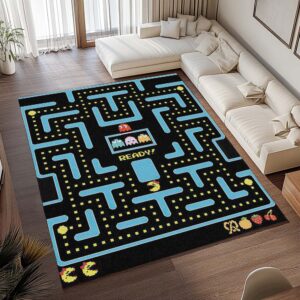 Alternative view of Pac-Man Spiel Pac-Man-Labyrinth Teppich - TOK