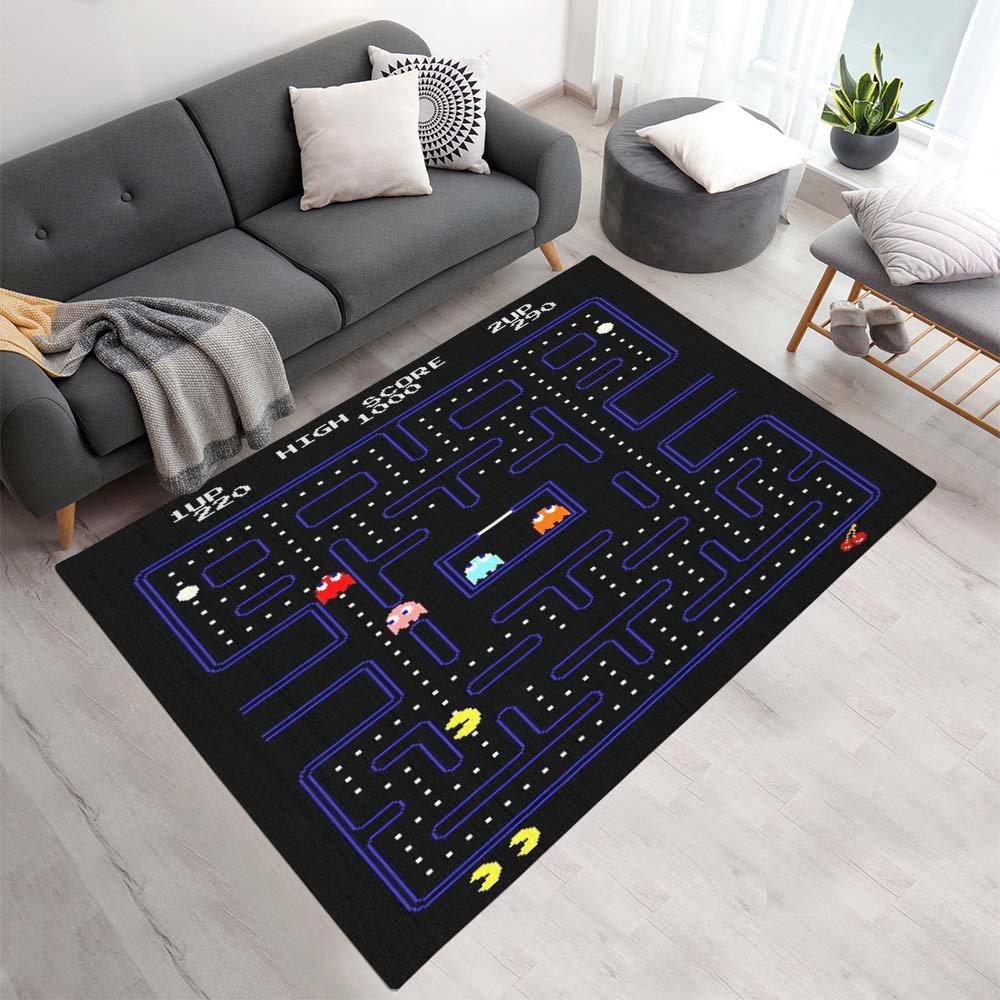 Pac-Man Spielzimmer Spielteppich Teppich - TOK