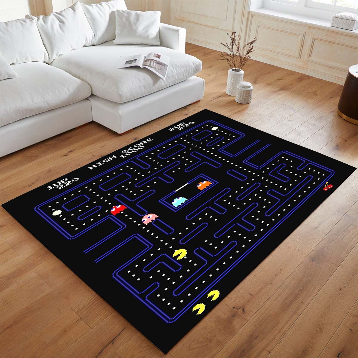 Pac-Man Spielzimmer Spielteppich Teppich - TOK – Bild 2
