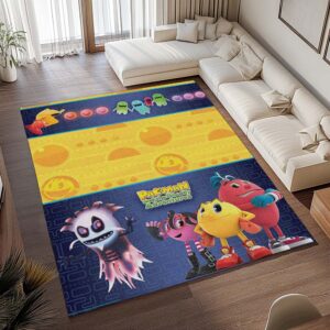 Alternative view of Pac-Man Geister Frucht Power-Pellets Teppich - TOK