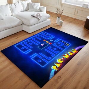 Alternative view of Pac-Man und Geister im Pac-Man-Labyrinth 03 Teppich - TOK