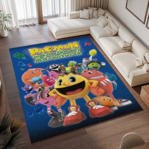 Alternative view of Pac-Man und die Geisterhafte Abenteuer Teppich - TOK