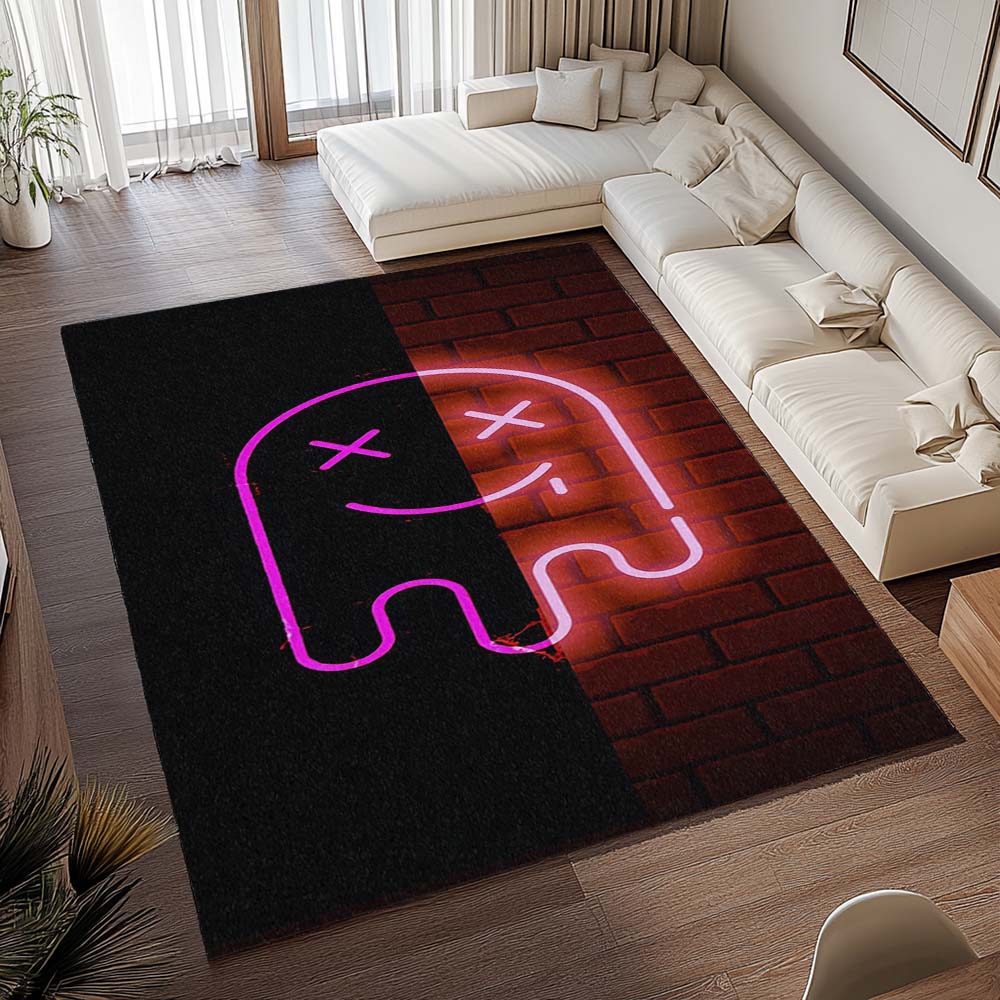 Pac-Man mit Neonlicht Teppich - TOK – Bild 2
