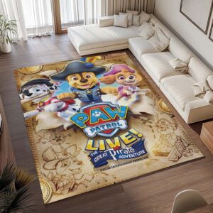 Alternative view of Paw Patrol – Alle Charaktere 3 Teppich - TOK