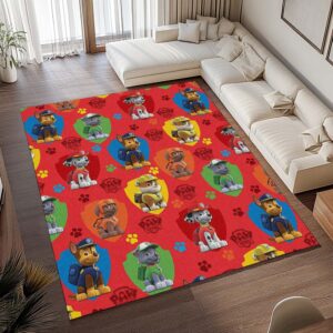 Alternative view of Paw Patrol – Alle Charaktere 43 Teppich - TOK